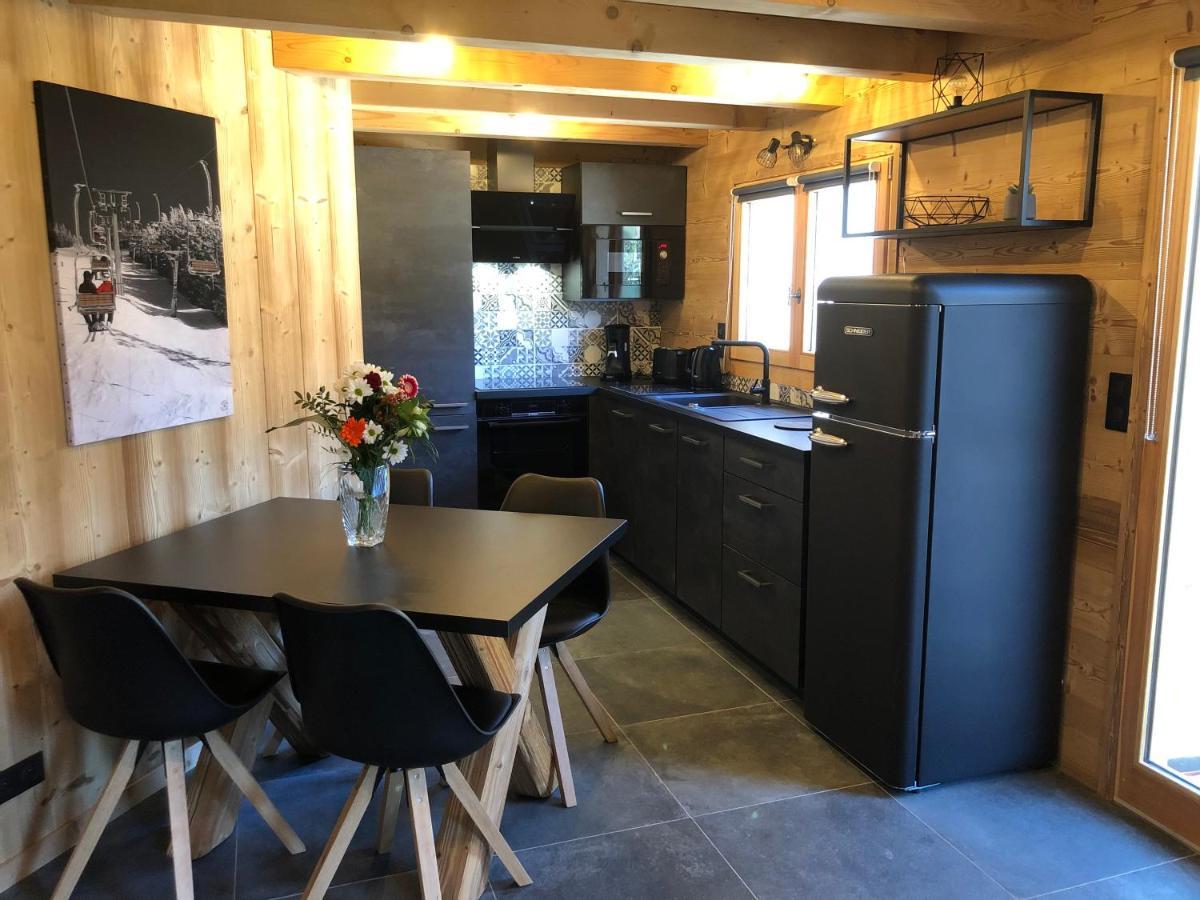 Chalet Cosy Et Moderne Vue Montagnes Seytroux Exterior foto